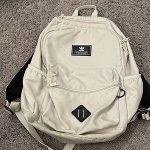 Adidas Off-White and Black Men's Backpack
